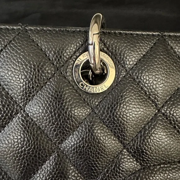 Chanel caviar classic tote grand shopper - Picture 9 of 11